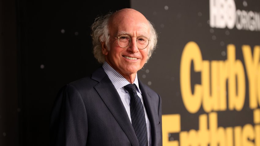 LOS ANGELES, CALIFORNIA – OCTOBER 19: Larry David attends the premiere of HBO’s “Curb Your Enthusiasm” at Paramount Pictures Studios on October 19, 2021 in Los Angeles, California. (Photo by Rich Fury/Getty Images)