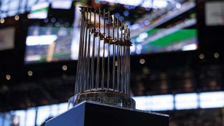 World Series trophy